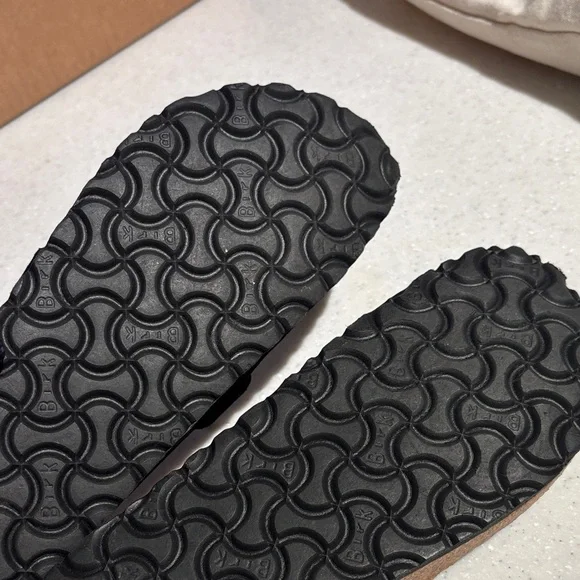 Birkenstock Black Suede Mules with Buckle - Picture 5 of 5